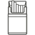 Tobacco box icon