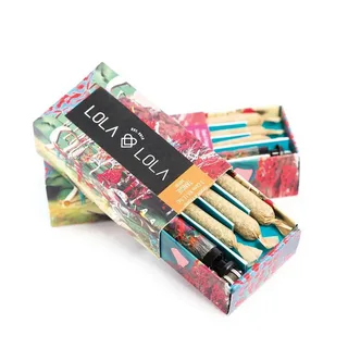 Custom pre roll packaging with slider box design featuring colorful branding and multi-joint insert