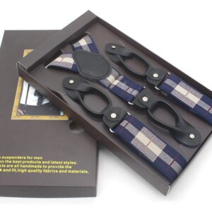 elegant custom suspenders packaging boxes with insert for men’s accessories