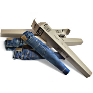 custom cardboard trousers packaging boxes for jeans and pants