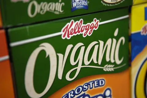 Example of bad packaging design showing misleading organic branding