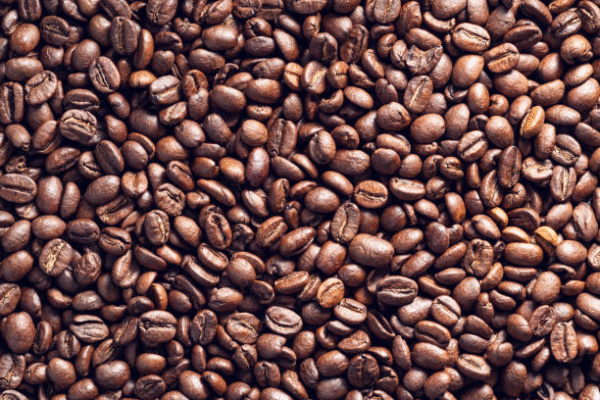 Roasted coffee beans used for coffee packaging design inspiration