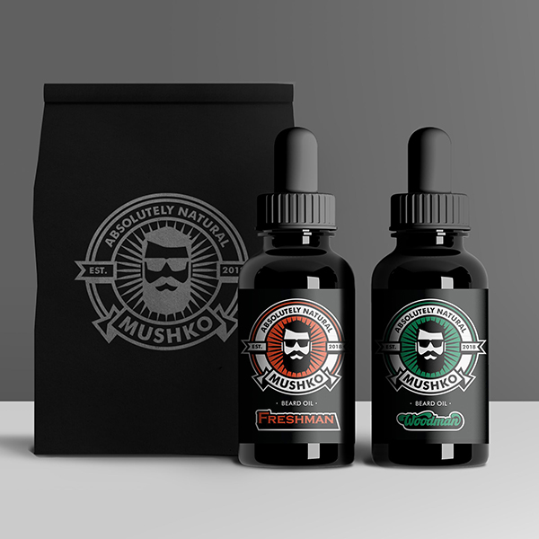 Custom hair oil packaging boxes designed for glass dropper bottles and premium oil products