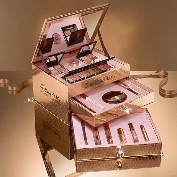 Custom luxury cosmetic gift boxes with multi-layer structure and premium finishing for beauty brands