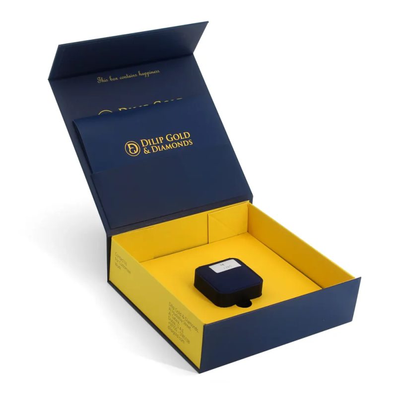 Rigid jewelry boxes with custom inserts and premium structure for luxury jewelry packaging