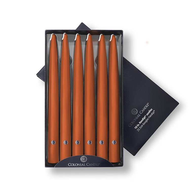 custom taper candle packaging box with insert for multiple taper candles