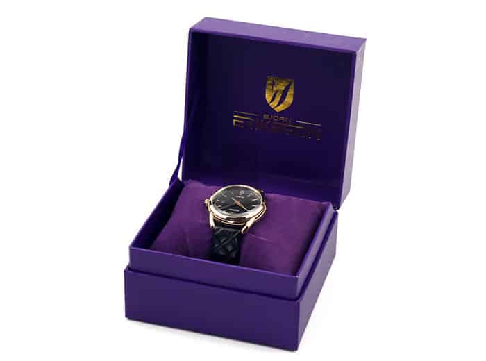 Custom luxury watch packaging boxes designed for premium brands, featuring rigid box structures, velvet inserts, and high-end finishing from a professional packaging manufacturer in China.