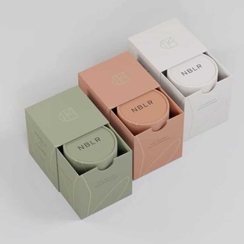 custom candle tube packaging