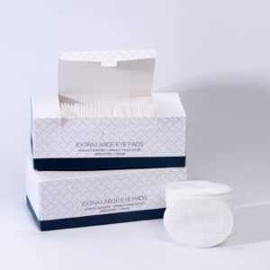Custom Cleansing Cotton Packaging Boxes for Pads and Rounds