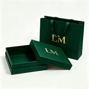 Custom Clear Lid Gift Boxes with Branded Bases