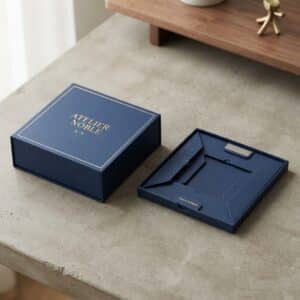 Custom Collapsible Rigid Boxes for Flat-Pack Gift Packaging