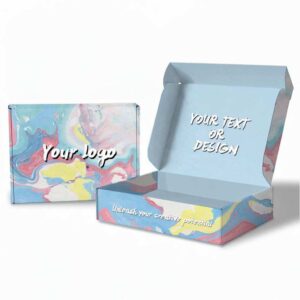 custom eco friendly paper packaging boxes wholesale