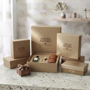 Custom Kraft Gift Boxes with Logo Printing