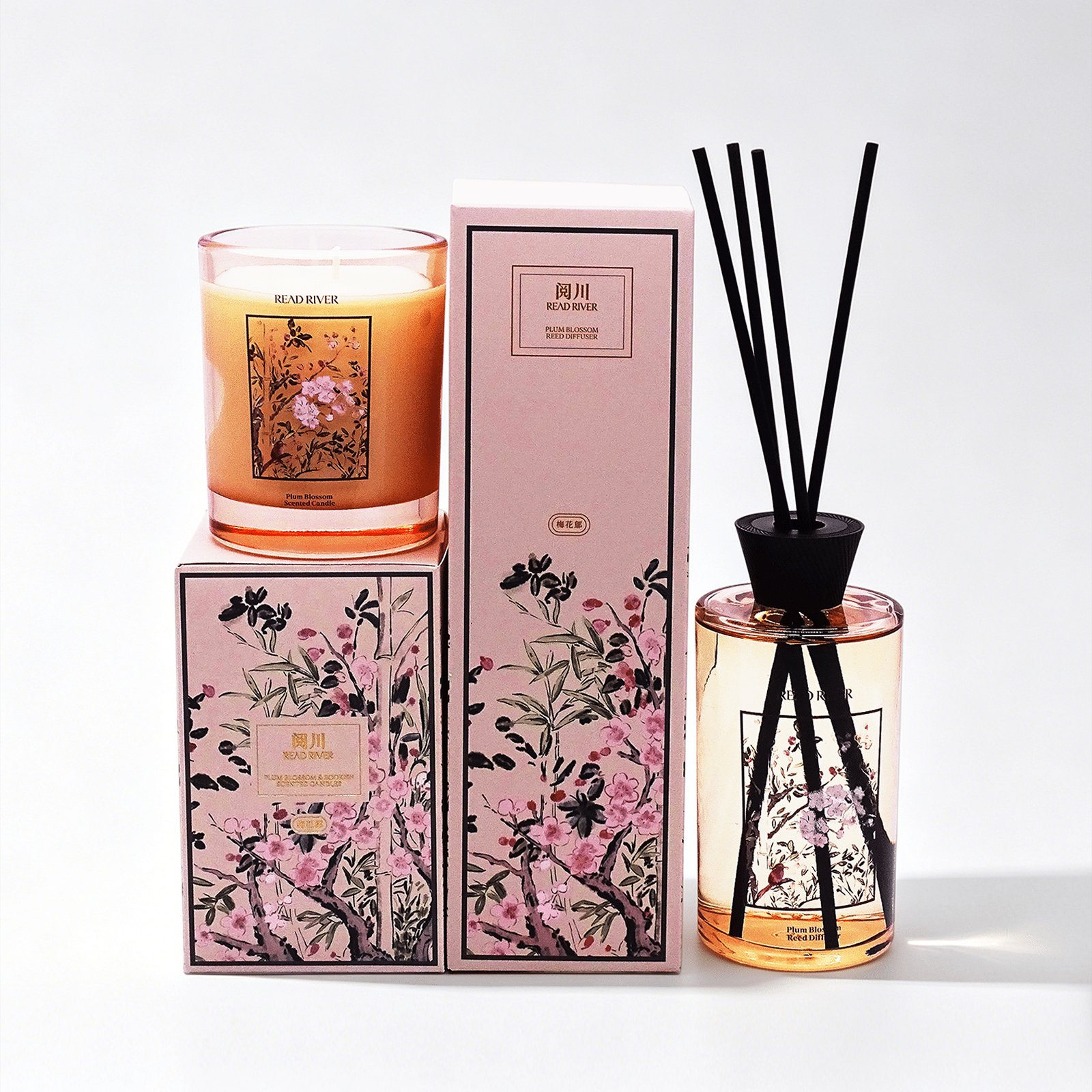 custom luxury reed diffuser gift boxes wholesale