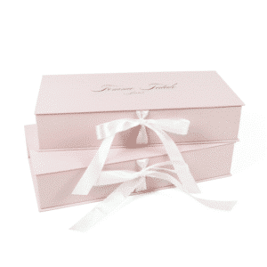 custom pink magnetic gift boxes wholesale