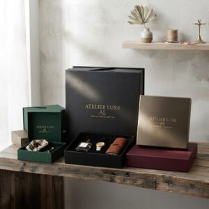 Custom Premium Gift Boxes with Inserts and Foil Printing