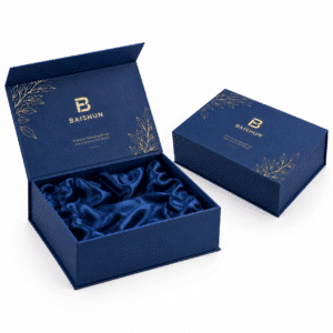 custom premium gift boxes with inserts and foil printing