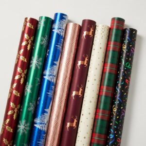 custom printed birthday wrapping paper in sheets or rolls