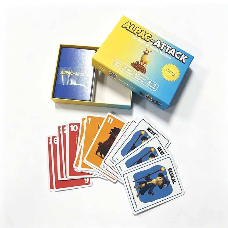 custom printed board game packaging boxes wholesale