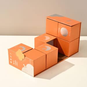 Custom Printed Cube Packaging Boxes Wholesale