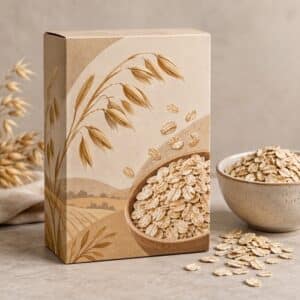 Custom Printed Oat Flakes Packaging Boxes Wholesale