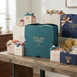 Custom Printed Petal Top Boxes Wholesale