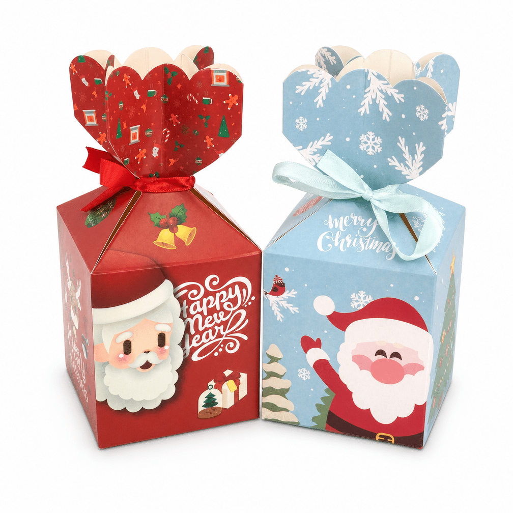 custom printed petal top boxes wholesale