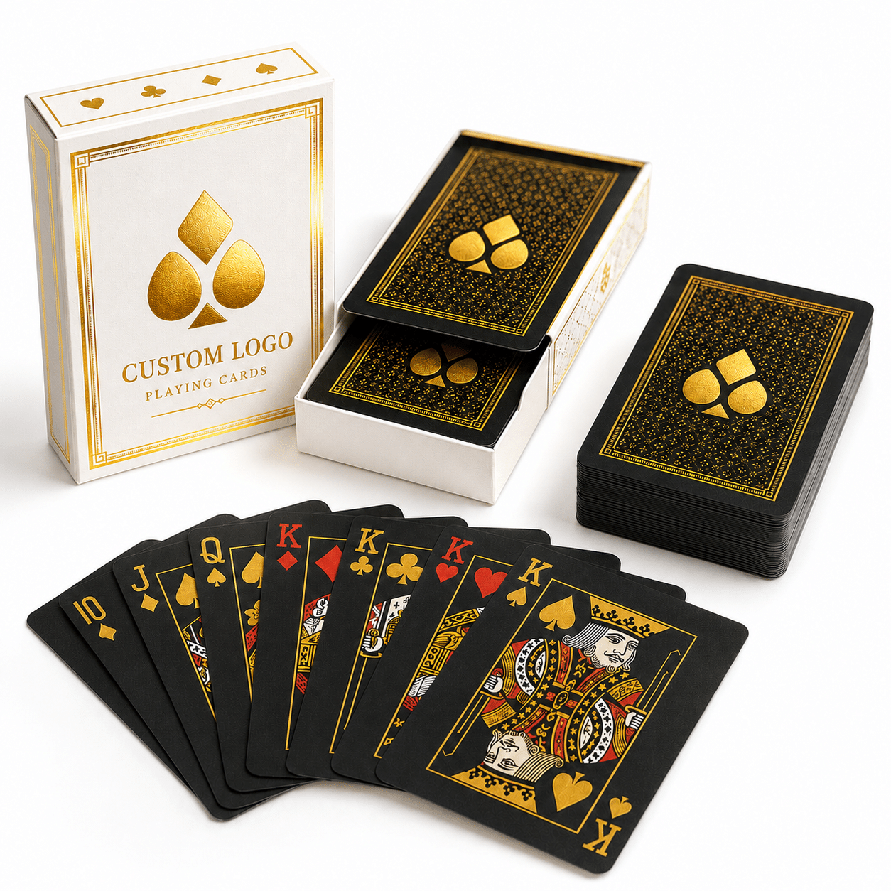 custom printed playing card boxes wholesale