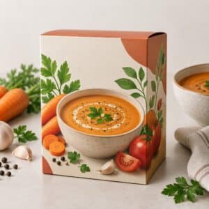 Custom Printed Soup Packaging Boxes Wholesale