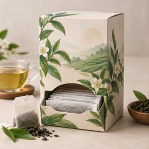 Custom Printed Tea Bag Dispenser Boxes Wholesale