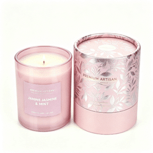 Custom Round Rigid Boxes for Candles and Premium Gifts
