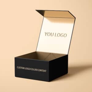 Custom Single-Color Rigid Boxes with Branded Logo Printing