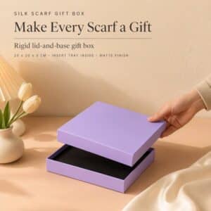 custom square gift boxes with lids and inserts