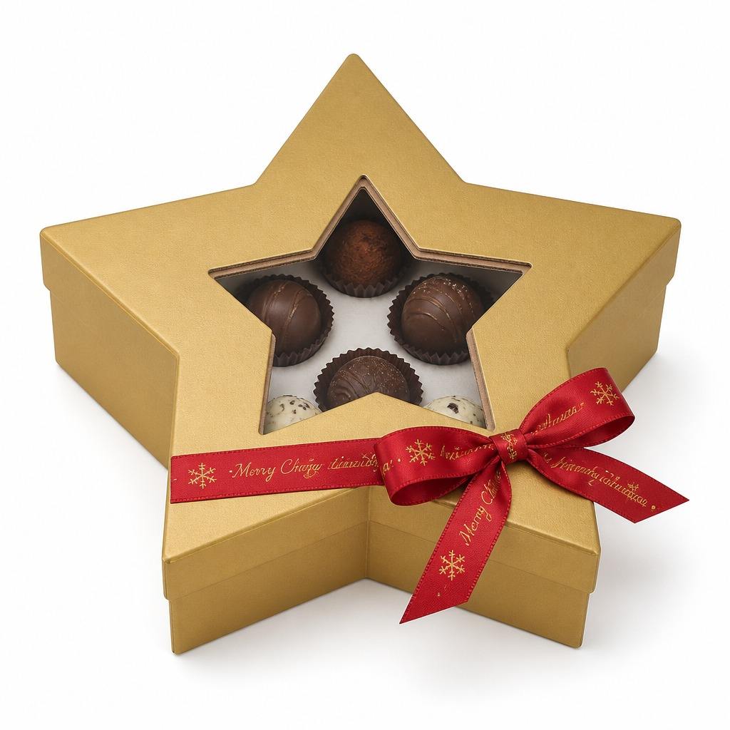 custom star shaped gift boxes wholesale