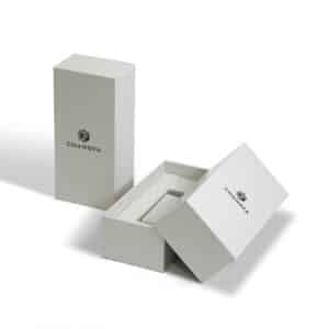 Custom Telescopic Rigid Boxes with Full-Depth Lid and Base