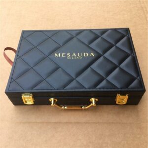 custom wallet rigid boxes for luxury leather accessories