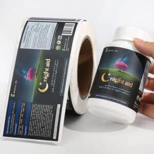 Custom Printed Bottle Labels for Branded Packaging
